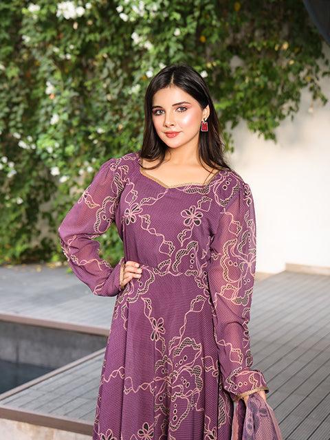 *Product Name*: Nazmina - Delicate Wrap Dress (FRT-86), AR-000209