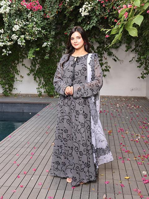 *ProductName*: Nazmina - Romantic Maxi Dress (FRT-87), AR-000581