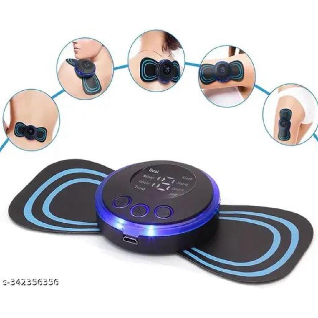 Product Name*: EMS Butterfly Rechargeable Massager – Compact, Wireless Relief for Muscles & Stress