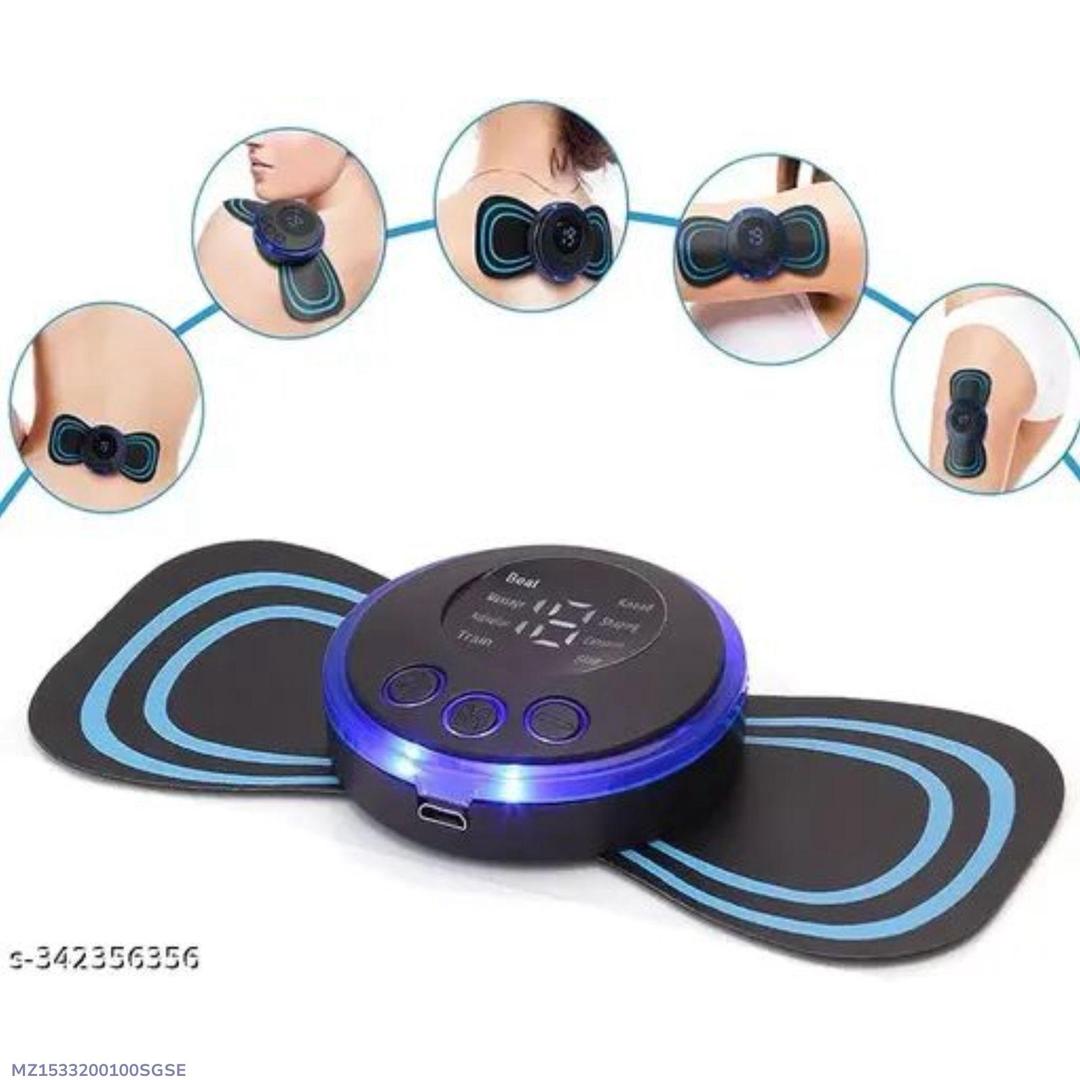 Product Name*: EMS Butterfly Rechargeable Massager – Compact, Wireless Relief for Muscles & Stress