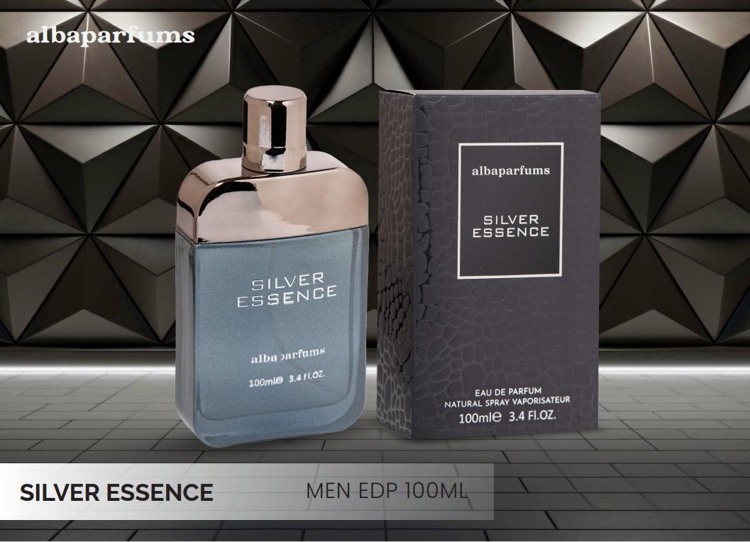*Product Name*: Alba SILVER ESSENCE Pour Homme Eau De Parfum – 100ml